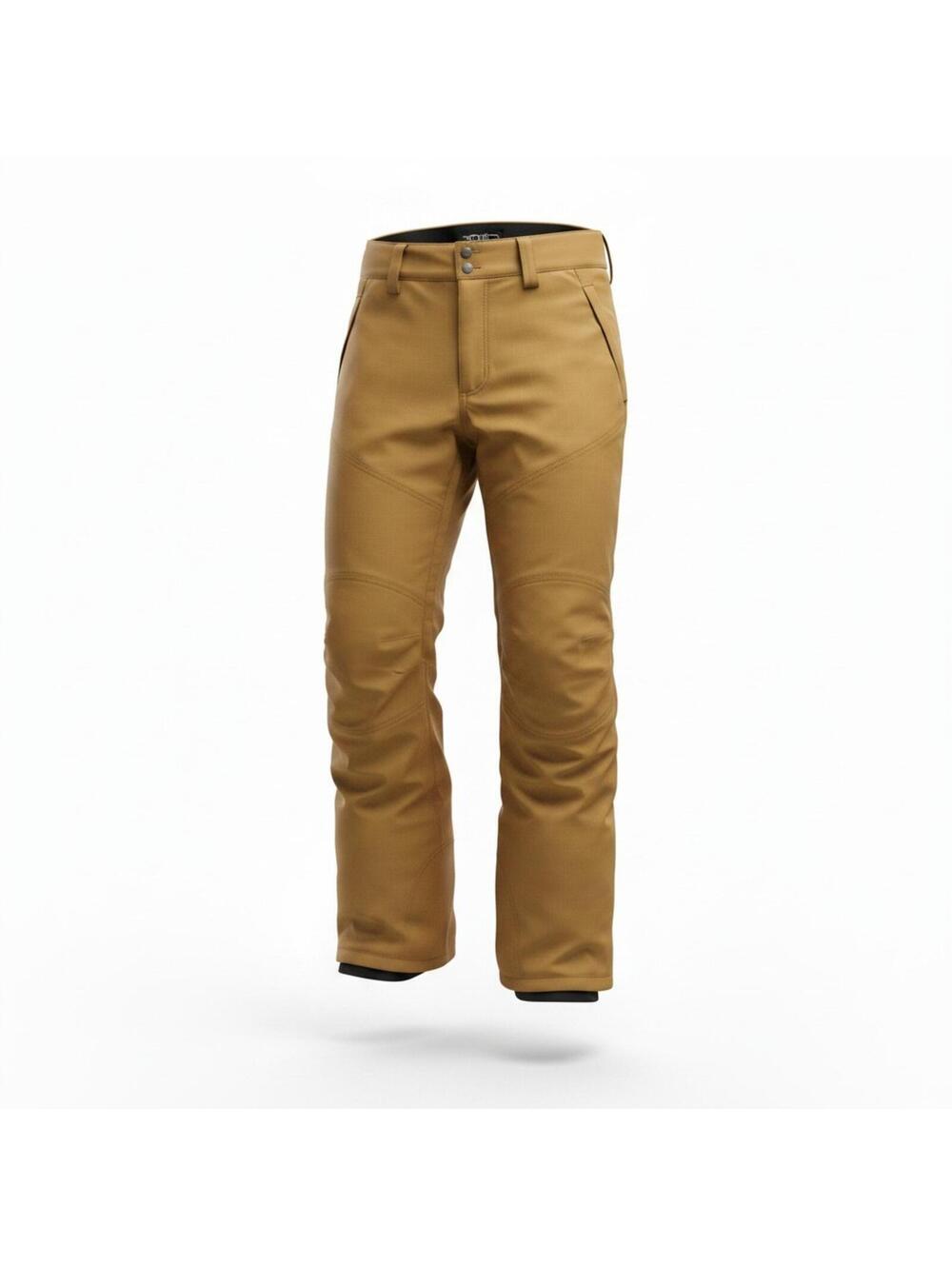 Dakine Snowboard Pants Mens Large Tan Insulated Waterproof Ski Snow Pants